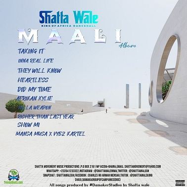 Album 'M. A. A. L. I' by Charles Nii Armah Mensah Jr. (2023 Music Album)
