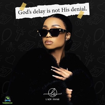 Album 'God's Delay Is Not His Denial EP' by Lady Amar (2023 Music Album)