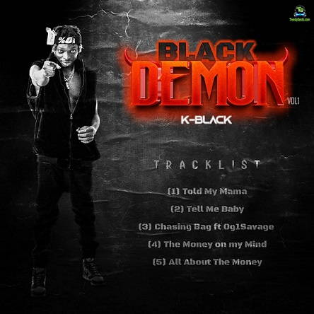 Album 'Black Demon Vol 1 EP' by None (2023 Music Album)