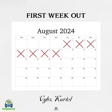 Album 'First Week Out' by Adidja Azim Palmer (2024 Music Album)