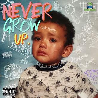 Album 'Never Grow Up EP' by Shane Patrick Hughes (2018 Music Album)