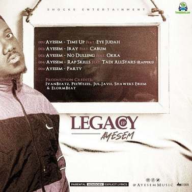 Album 'Legacy EP' by Stephen Kwabena Siaw (2020 Music Album)