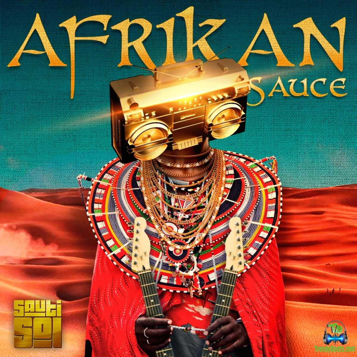 Album 'Afrikan Sauce' by Polycarp Otieno, Savara Mudigi, Willis Chimano and Bien-Aimé Baraza (2019 Music Album)