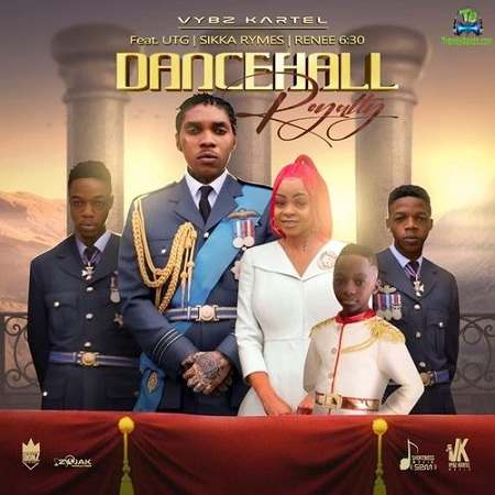 Album 'Dancehall Royalty EP' by Adidja Azim Palmer (2021 Music Album)