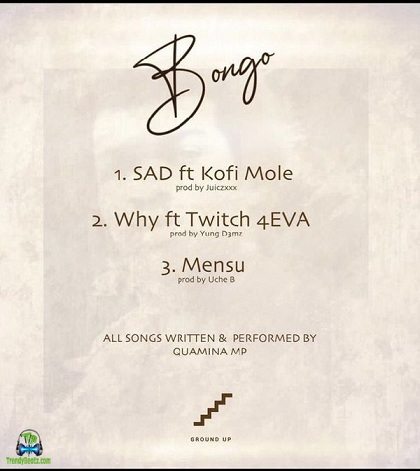 Album 'Bongo EP' by Emmanuel Ato Quamina Amonoo (2021 Music Album)