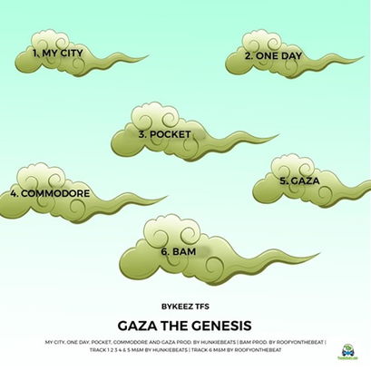 Album 'Gaza The Genesis EP' by Bykeez Tfs (2024 Music Album)