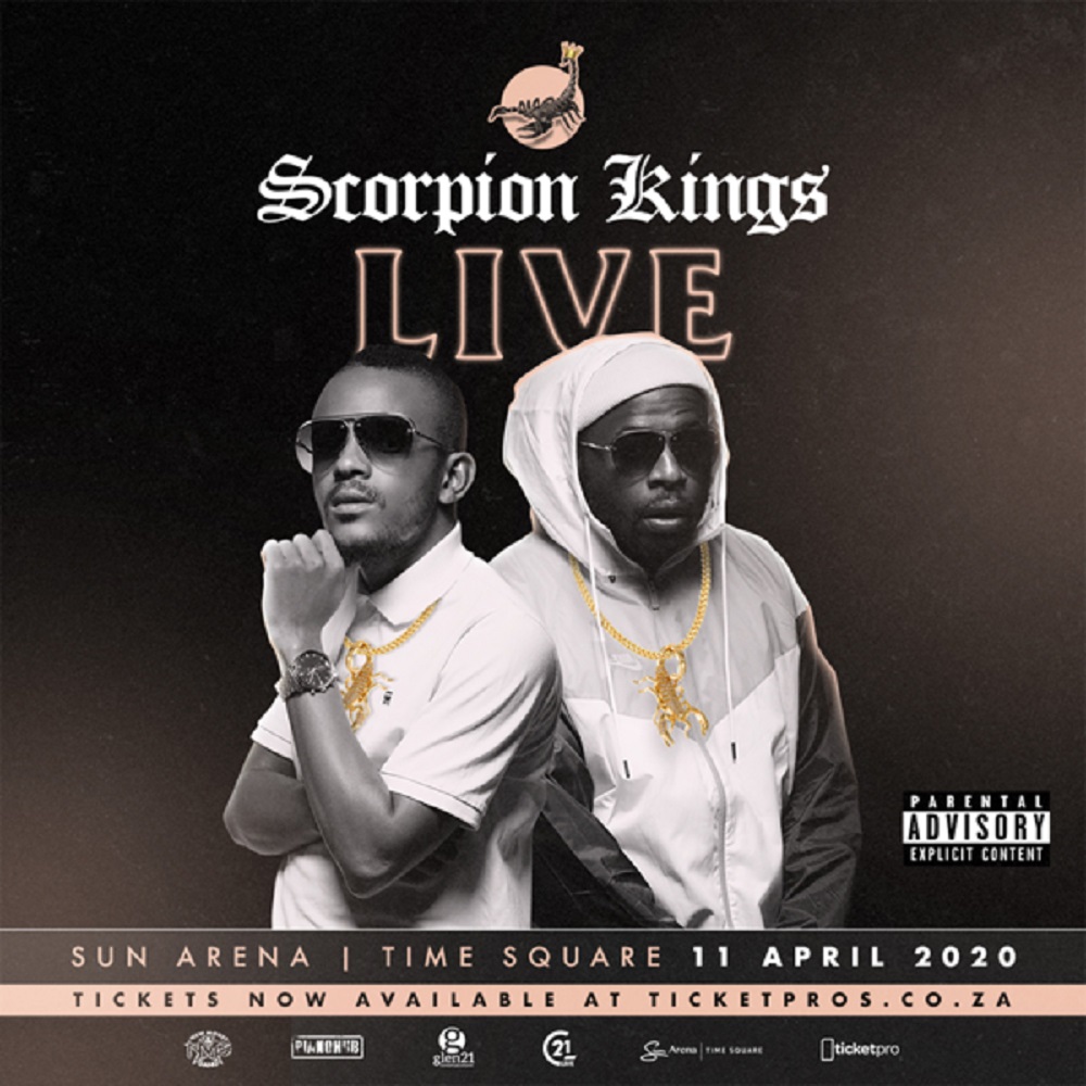 Album 'Scorpion Kings Live' by Kabelo Motha (2020 Music Album)